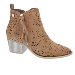 Botines Xti zapatos Mujer modelo 145327 Marrón Cremallera 2