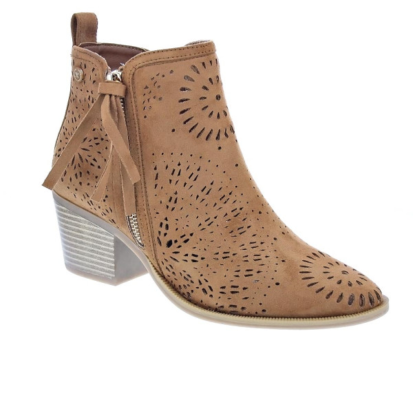 Botines Xti zapatos Mujer modelo 145327 Marrón Cremallera