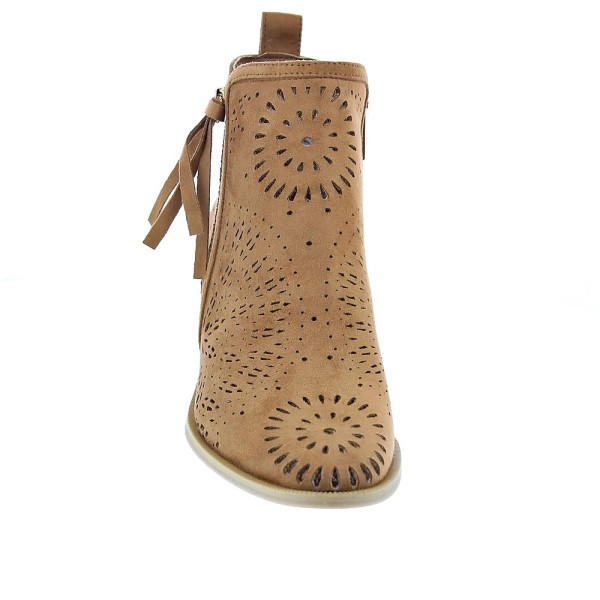 Botines Xti zapatos Mujer modelo 145327 Marrón Cremallera