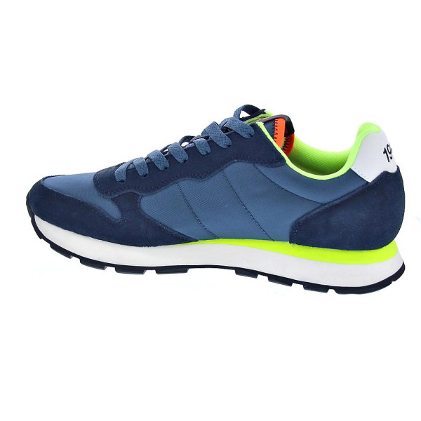 Zapatillas Sun68 AX zapatos Hombre modelo Tom Fluo Azul Cordón