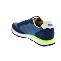 Zapatillas Sun68 AX zapatos Hombre modelo Tom Fluo Azul Cordón