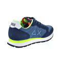 Zapatillas Sun68 AX zapatos Hombre modelo Tom Fluo Azul Cordón