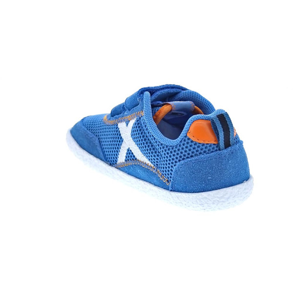 Zapatillas Munich zapatos Niño modelo Baby Koda 23 Barefoot Azul Velcro