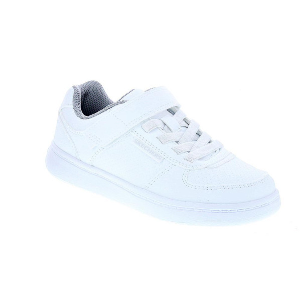 Zapatillas Skechers zapatos Niño modelo Quick Street Lite Blanco 