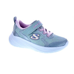 Zapatillas Skechers zapatos Niña modelo Wave 92 Gris  2