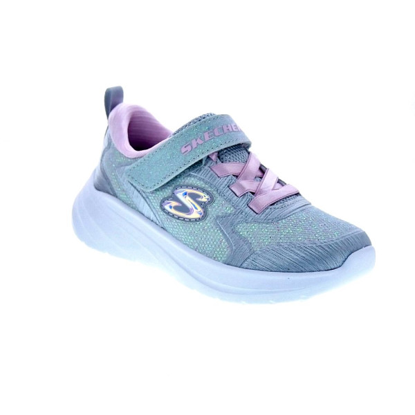 Zapatillas Skechers zapatos Niña modelo Wave 92 Gris 