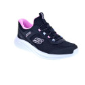 Zapatillas Skechers zapatos Niña modelo Bounder Pro Slip-ins Negro 
