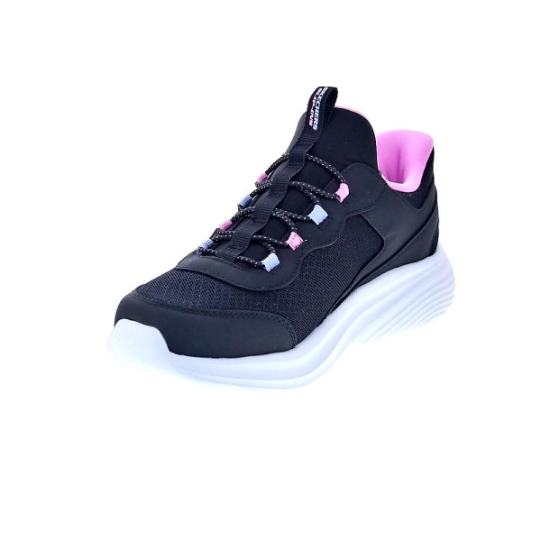 Zapatillas Skechers zapatos Niña modelo Bounder Pro Slip-ins Negro 