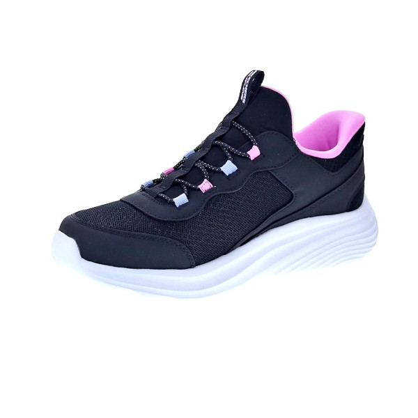 Zapatillas Skechers zapatos Niña modelo Bounder Pro Slip-ins Negro 