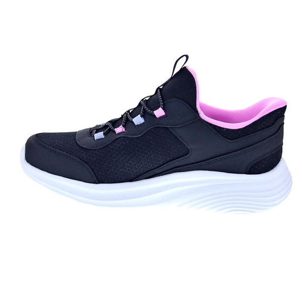 Zapatillas Skechers zapatos Niña modelo Bounder Pro Slip-ins Negro 