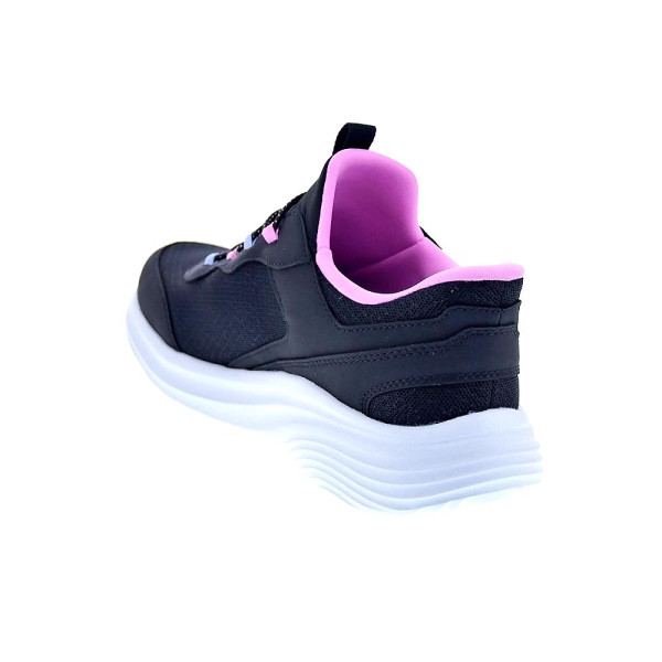 Zapatillas Skechers zapatos Niña modelo Bounder Pro Slip-ins Negro 