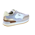 Zapatillas Pepe Jeans zapatos Mujer modelo Rusper Racer Beige Cordón