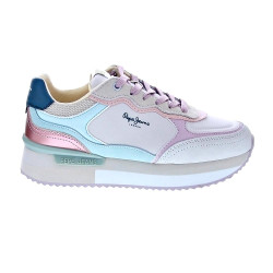 Zapatillas Pepe Jeans zapatos Mujer modelo Rusper Racer Beige 