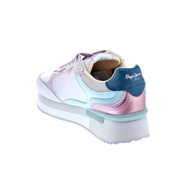 Zapatillas Pepe Jeans zapatos Mujer modelo Rusper Racer Beige 