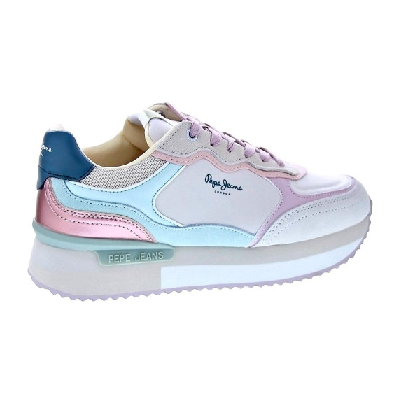 Zapatillas Pepe Jeans zapatos Mujer modelo Rusper Racer Beige 