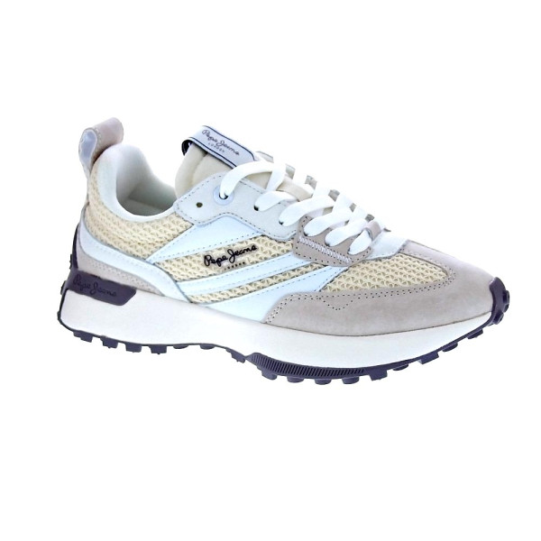 Zapatillas Pepe Jeans zapatos Mujer modelo Lucky Knitted Blanco 