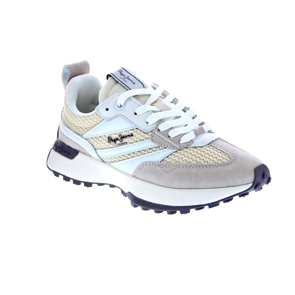 Zapatillas Pepe Jeans zapatos Mujer modelo Lucky Knitted Blanco 