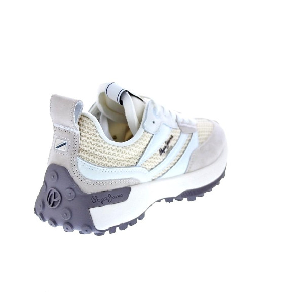Zapatillas Pepe Jeans zapatos Mujer modelo Lucky Knitted Blanco 