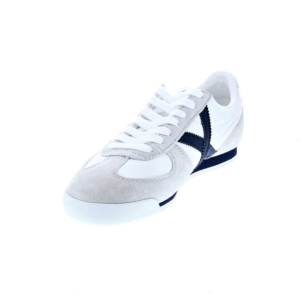 Zapatillas Munich zapatos Hombre modelo Stereo 03 Blanco Cordón