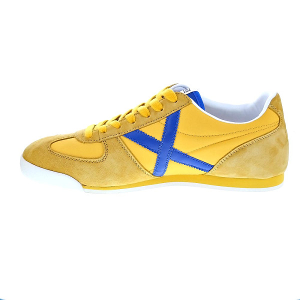 Zapatillas Munich zapatos Hombre modelo Stereo 04 Amarillo Cordón
