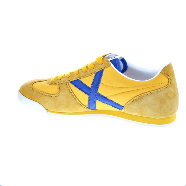 Zapatillas Munich zapatos Hombre modelo Stereo 04 Amarillo Cordón