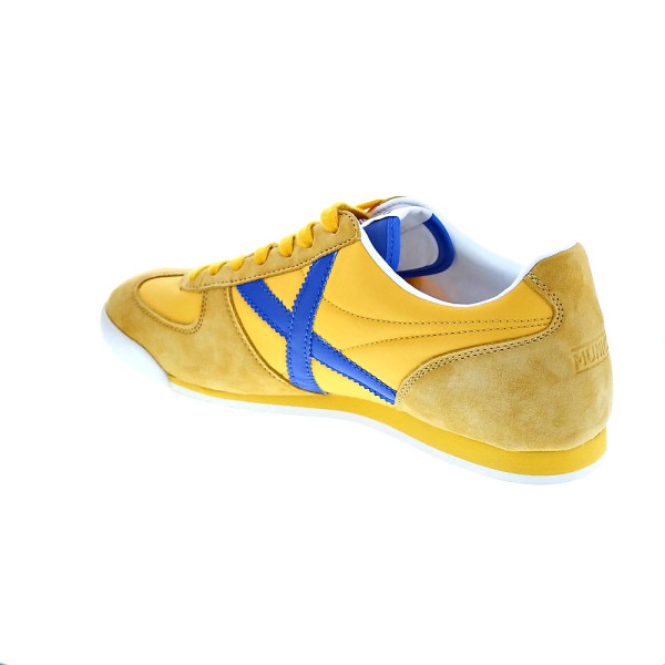 Zapatillas Munich zapatos Hombre modelo Stereo 04 Amarillo Cordón