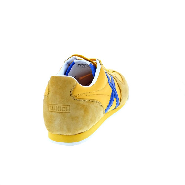 Zapatillas Munich zapatos Hombre modelo Stereo 04 Amarillo Cordón