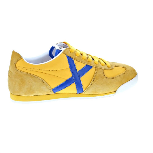 Zapatillas Munich zapatos Hombre modelo Stereo 04 Amarillo Cordón