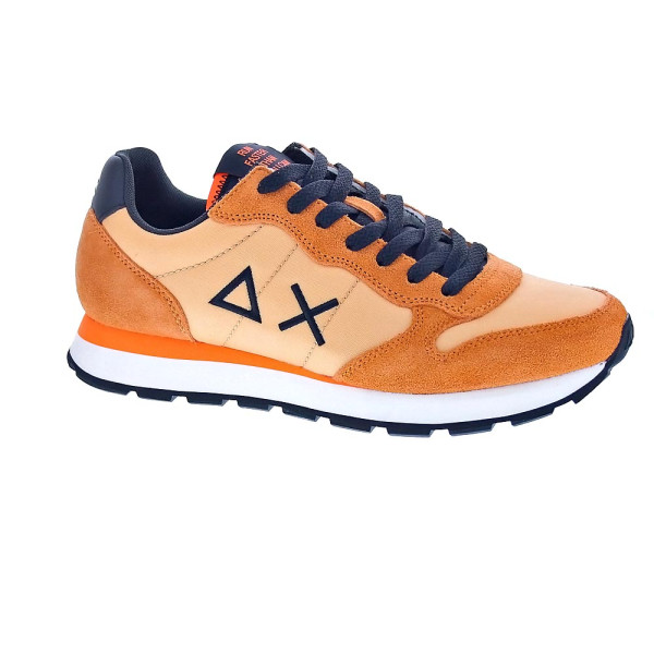 Zapatillas Sun68 AX zapatos Hombre modelo Tom Fluo Naranja 