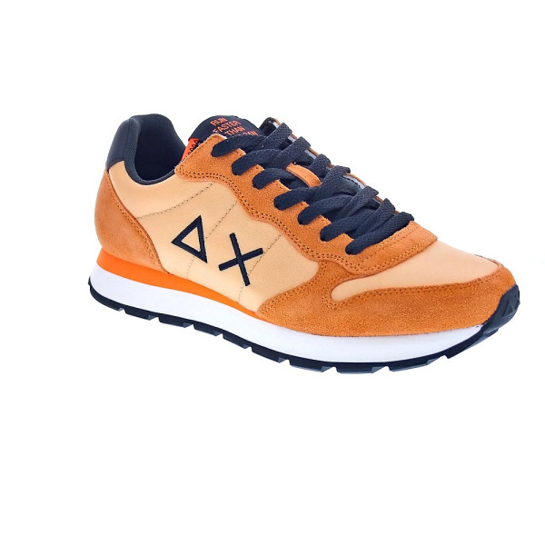 Zapatillas Sun68 AX zapatos Hombre modelo Tom Fluo Naranja 