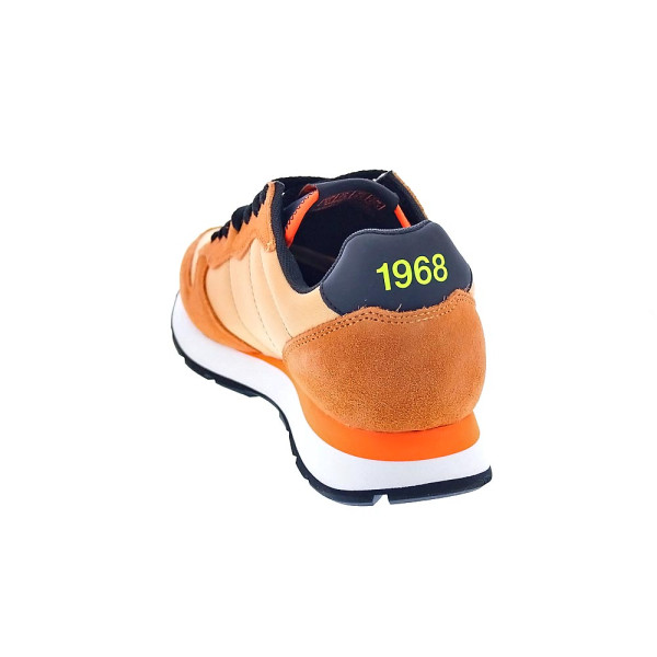 Zapatillas Sun68 AX zapatos Hombre modelo Tom Fluo Naranja 