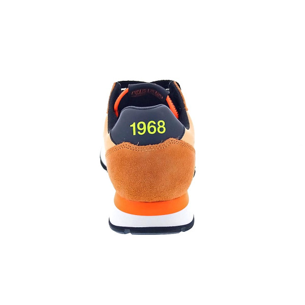 Zapatillas Sun68 AX zapatos Hombre modelo Tom Fluo Naranja 