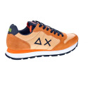 Zapatillas Sun68 AX zapatos Hombre modelo Tom Fluo Naranja 