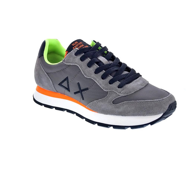 Zapatillas Sun68 AX zapatos Hombre modelo Tom Fluo Marrón 