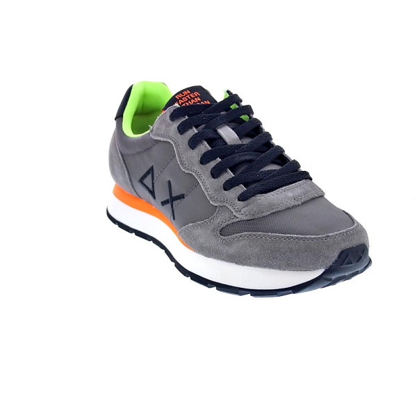 Zapatillas Sun68 AX zapatos Hombre modelo Tom Fluo Marrón 