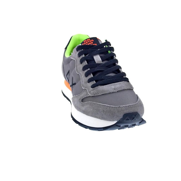 Zapatillas Sun68 AX zapatos Hombre modelo Tom Fluo Marrón 