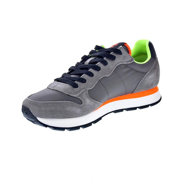 Zapatillas Sun68 AX zapatos Hombre modelo Tom Fluo Marrón 