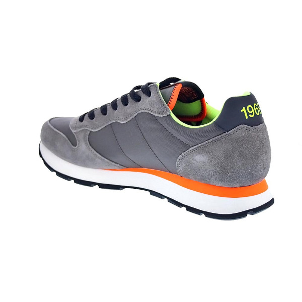 Zapatillas Sun68 AX zapatos Hombre modelo Tom Fluo Marrón 