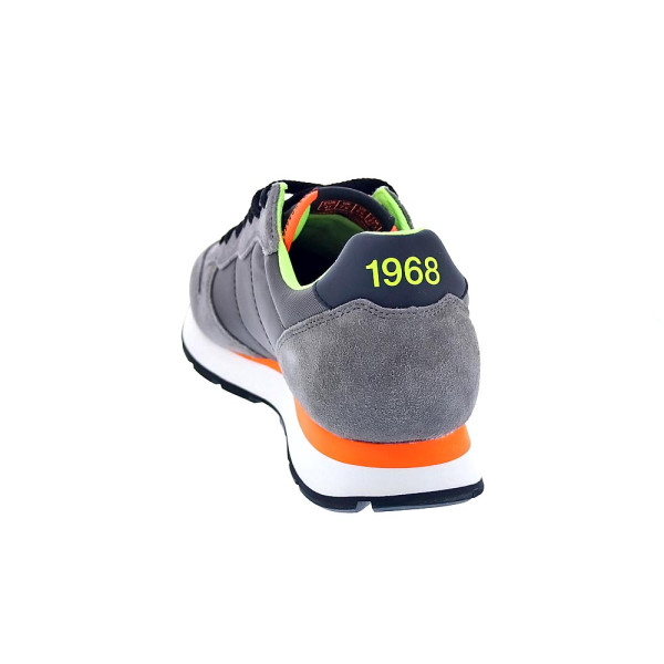 Zapatillas Sun68 AX zapatos Hombre modelo Tom Fluo Marrón 