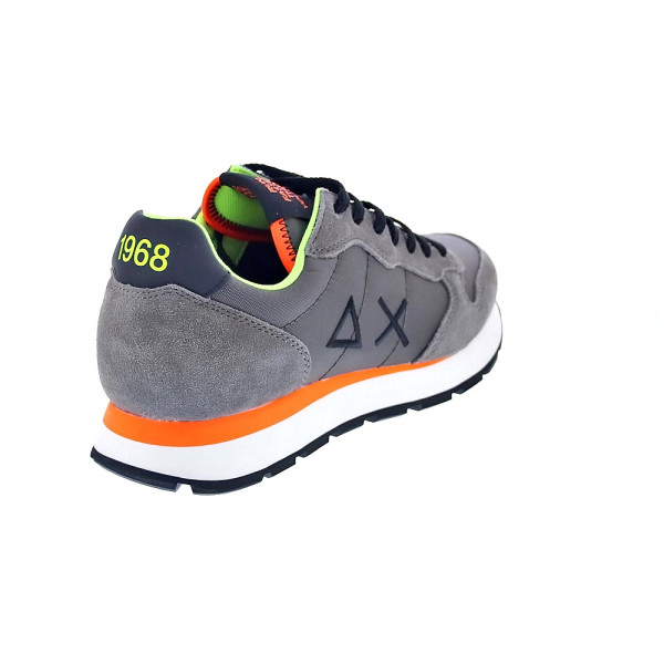 Zapatillas Sun68 AX zapatos Hombre modelo Tom Fluo Marrón 
