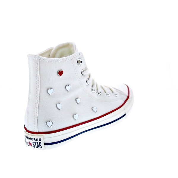 Zapatillas botas Converse zapatos Mujer modelo Chuck Taylor All Star Blanco 