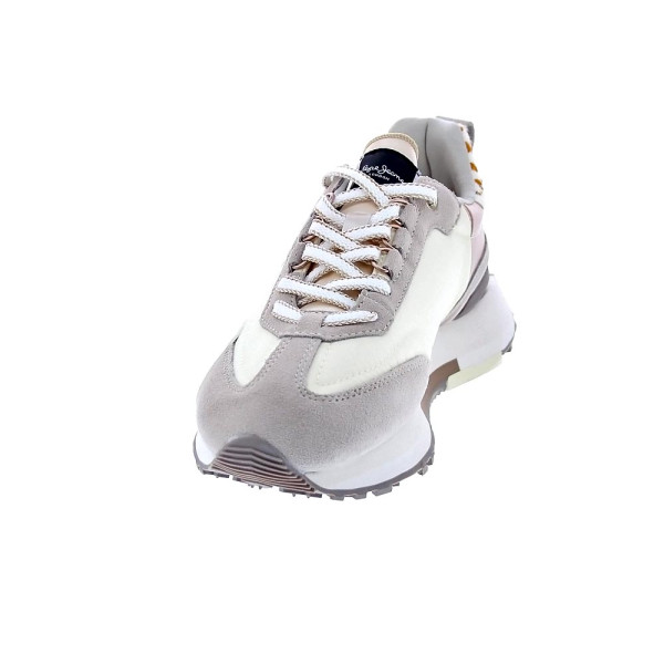Zapatillas Pepe Jeans zapatos Mujer modelo Archer Mix Beige 
