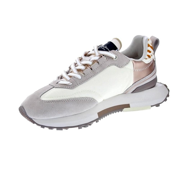 Zapatillas Pepe Jeans zapatos Mujer modelo Archer Mix Beige 