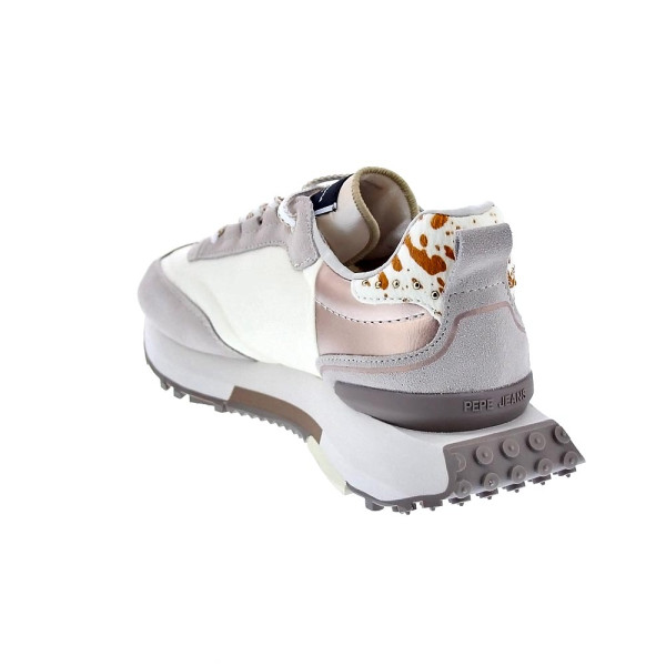 Zapatillas Pepe Jeans zapatos Mujer modelo Archer Mix Beige 