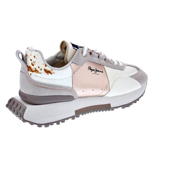 Zapatillas Pepe Jeans zapatos Mujer modelo Archer Mix Beige 