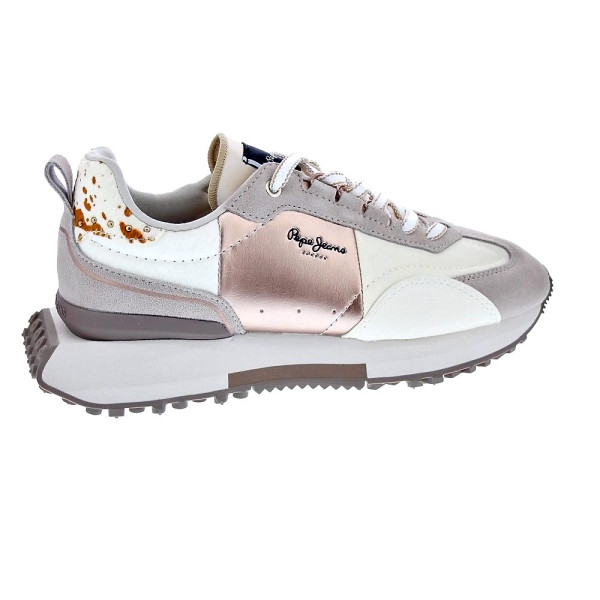 Zapatillas Pepe Jeans zapatos Mujer modelo Archer Mix Beige 