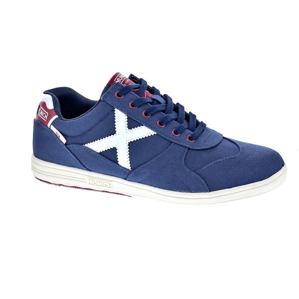 Zapatillas Munich zapatos Hombre modelo G-3 Canvas 457 Azul 