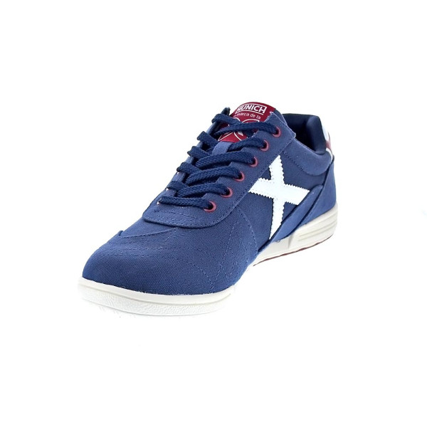 Zapatillas Munich zapatos Hombre modelo G-3 Canvas 457 Azul 