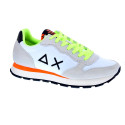 Zapatillas Sun68 AX zapatos Hombre modelo Tom Fluo Blanco 