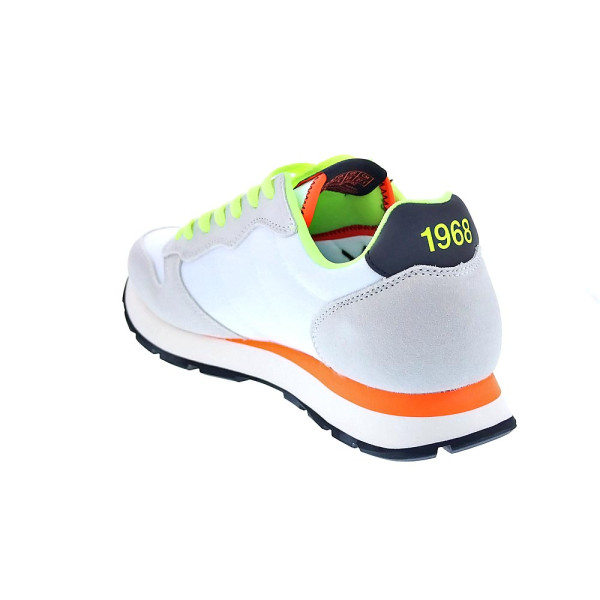 Zapatillas Sun68 AX zapatos Hombre modelo Tom Fluo Blanco 